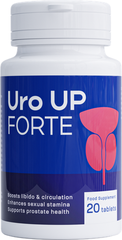 Cutia originală Uro UP Forte cu 20 de comprimate, supliment pentru prostată