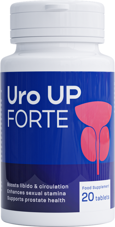 Frasco original de Uro UP Forte con 20 tabletas, suplemento para la próstata en Costa Rica